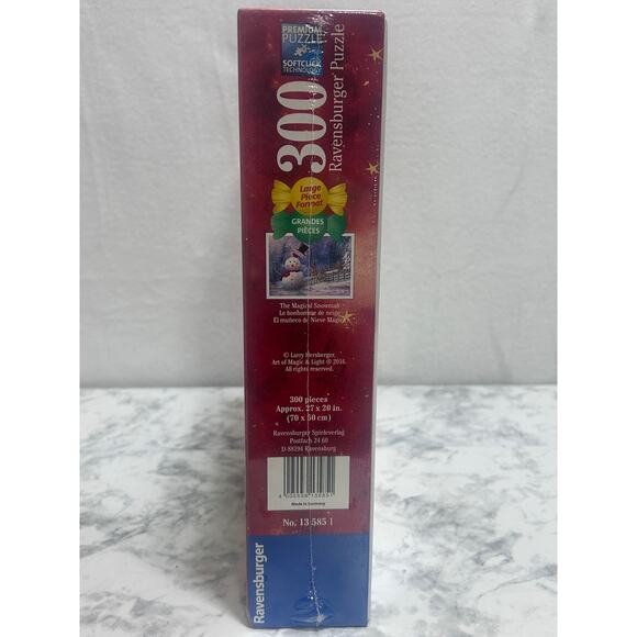 Ravensburger The Magical Snowman Large Format Puzzle 27" x 20" 300 Pcs Sealed - Picture 3 of 7